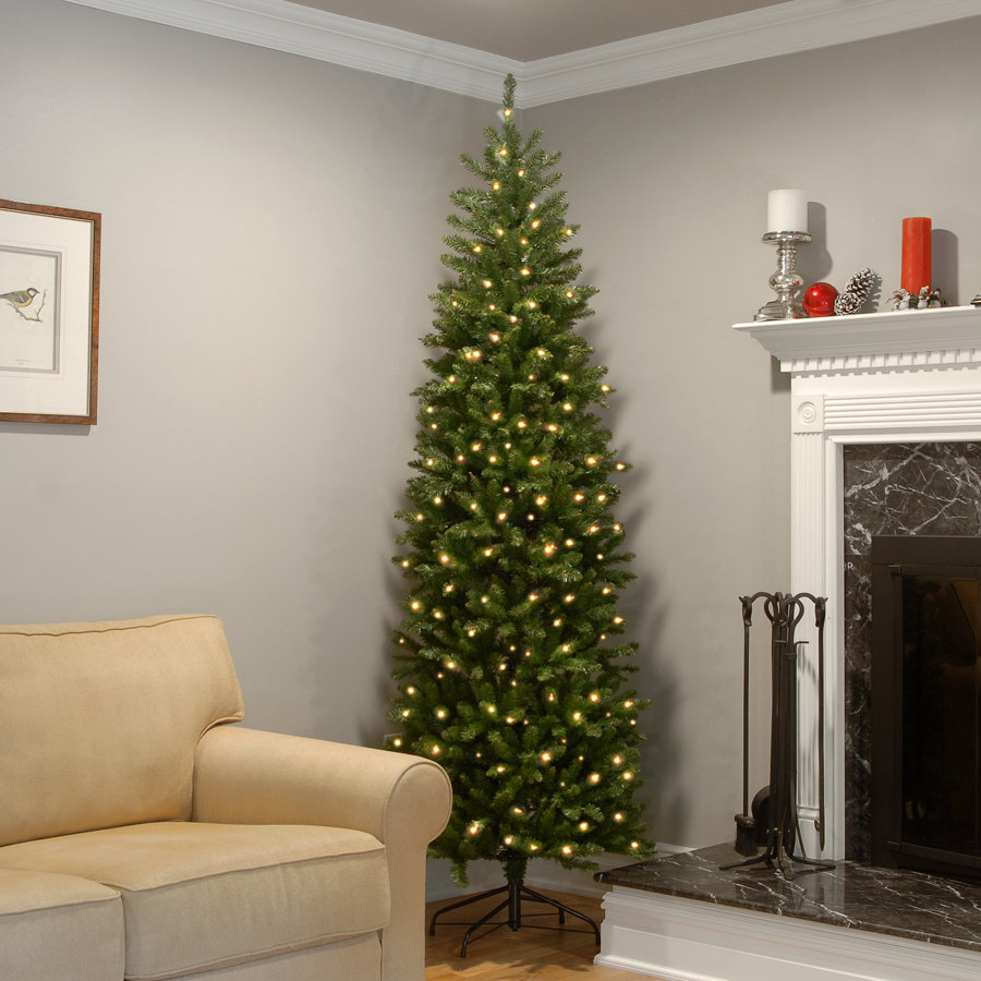 Levit Kingswood Fir Pencil Tree with Clear Lights